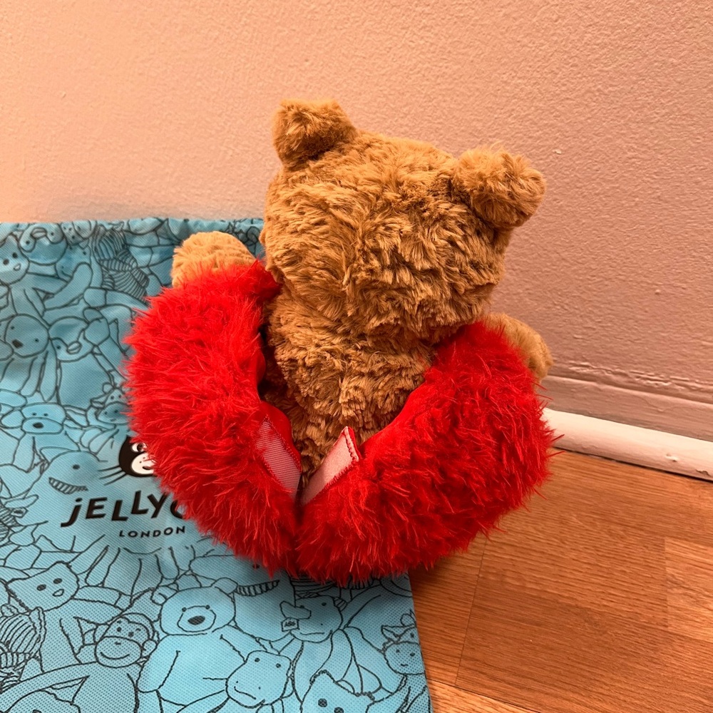 Bartholomew Bear ‘Heartthrob’ – Jellycat – Brand New – Authentic - Picture 3 of 5